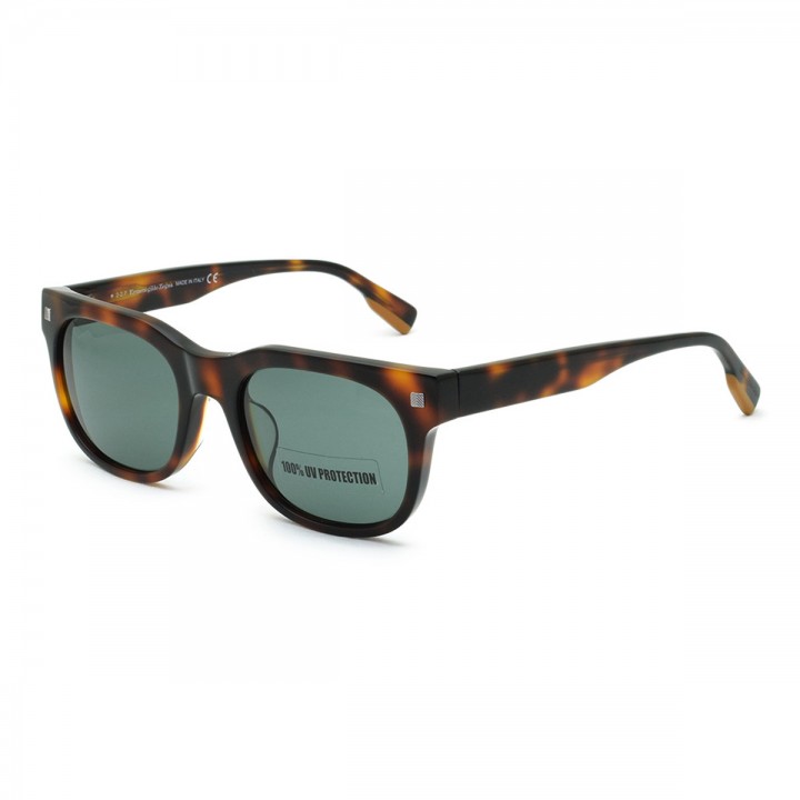 Zegna Sunglasses Men's Havana EZ0101-F-52A-54