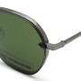 Zegna Sunglasses Men's Gunmetal EZ0105-F-08N-57