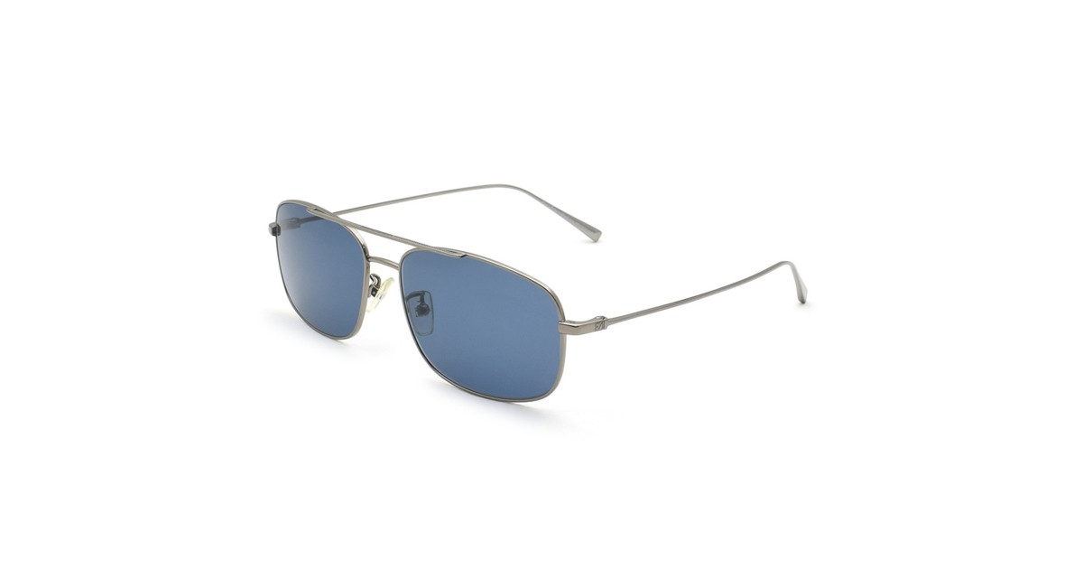 Zegna Sunglasses Men's Gunmetal EZ0109-D-12V-60 | Sakurawatches.com