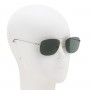 Zegna Sunglasses Men's Silver EZ0111-D-12D-59