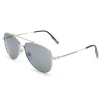 Zegna Sunglasses Unisex Silver EZ0121-D-16X-62