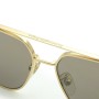 Zegna Sunglasses Men's Gold EZ0122-D-32L-60
