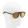Zegna Sunglasses Unisex Black EZ0123-01E-55