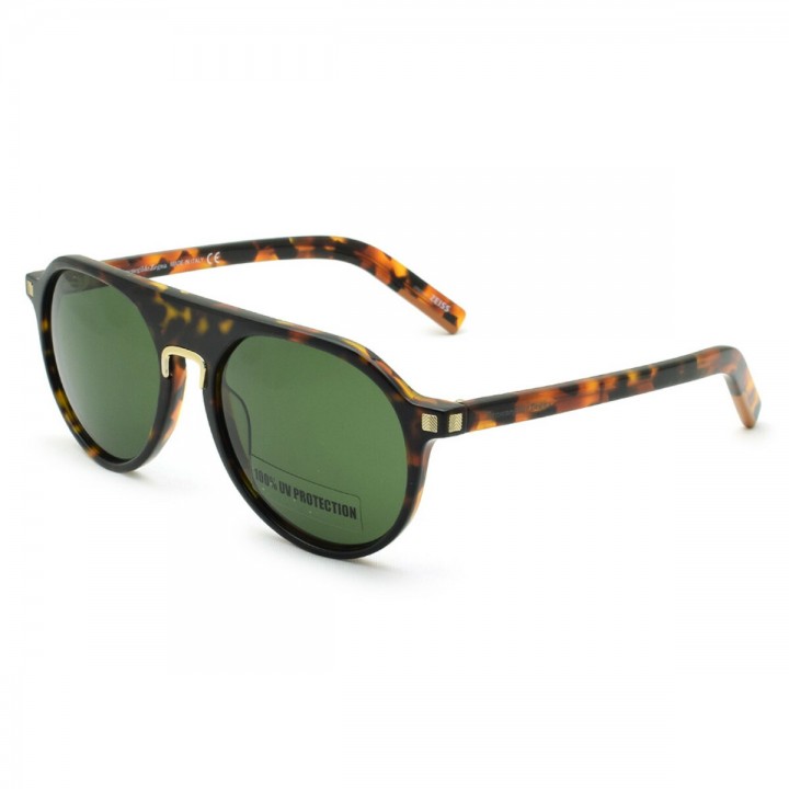 Zegna Sunglasses Unisex Havana EZ0123-56N-55