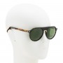 Zegna Sunglasses Unisex Havana EZ0123-56N-55