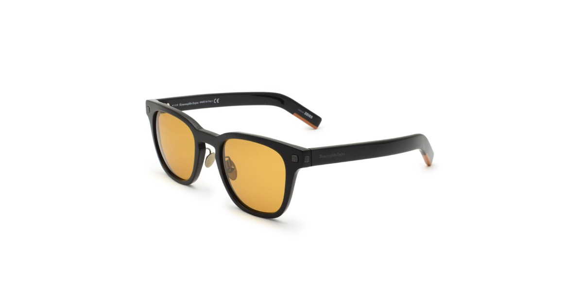 Zegna Sunglasses Men's Black EZ0125-F-01E-51 | Sakurawatches.com