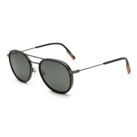 Zegna Sunglasses Men's Black + Gunmetal EZ0127-01D-54