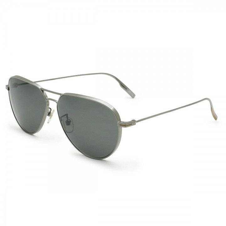 Zegna Sunglasses Unisex Gunmetal EZ0129-F-08D-61