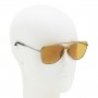 Zegna Sunglasses Men's Ruthenium EZ0130-08E-58