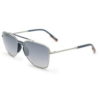 Zegna Sunglasses Men's Silver EZ0130-14X-58