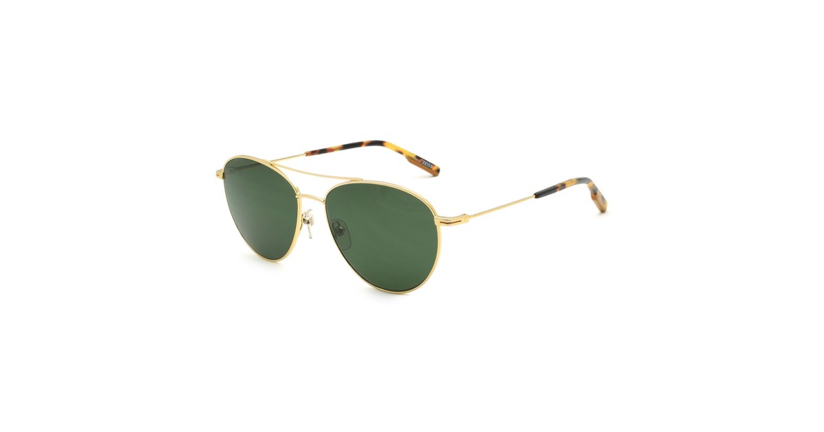Zegna Sunglasses Men's Gold EZ0137-30R-58 | Sakurawatches.com