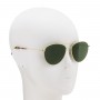 Zegna Sunglasses Men's Gold EZ0137-30R-58