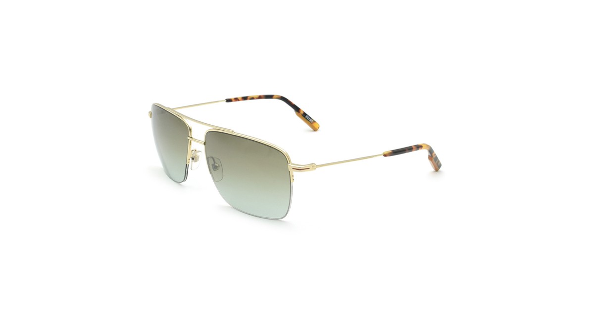 Zegna Sunglasses Men's Gold EZ0138-32Q-61 | Sakurawatches.com