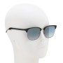 Zegna Sunglasses Men's Black + Gunmetal EZ0143-D-01C-57