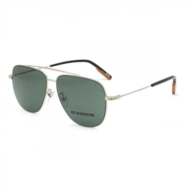 Zegna Sunglasses Men's Silver EZ0144-D-16A-61