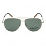 Zegna Sunglasses Men's Silver EZ0144-D-16A-61