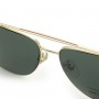Zegna Sunglasses Men's Gold EZ0144-D-32N-61