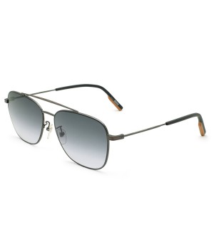 Zegna Sunglasses Men's Gunmetal EZ0145-D-08B-61