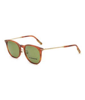 Zegna Sunglasses Men's Havana + Gold EZ0146-D-53N-54