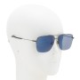 Zegna Sunglasses Unisex Gunmetal EZ0148-D-08X-62