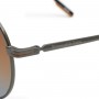 Zegna Sunglasses Unisex Gunmetal + Havana EZ0154-F-12F-62