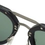 Zegna Sunglasses Unisex Matte Black + Gunmetal EZ0159-D-01R-59