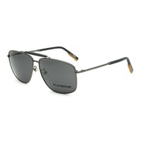 Zegna Sunglasses Men's Gunmetal EZ0160-D-08A-62