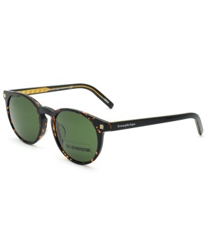 Zegna Sunglasses Unisex Havana EZ0172-F-52N-55