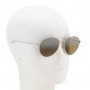 Zegna Sunglasses Unisex Silver EZ0175-16G-60