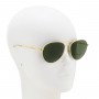 Zegna Sunglasses Unisex Gold EZ0175-30N-60