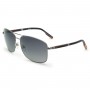 Zegna Sunglasses Men's Gunmetal + Black EZ0176-08B-66