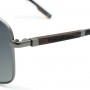 Zegna Sunglasses Men's Gunmetal + Black EZ0176-08B-66