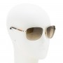 Zegna Sunglasses Men's Gold + Havana EZ0176-32F-66
