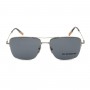 Zegna Sunglasses Men's Gunmetal + Black EZ0178-D-08A-60