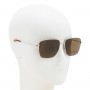 Zegna Sunglasses Men's Gold + Havana EZ0178-D-16E-60