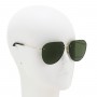 Zegna Sunglasses Unisex Gold EZ0179-D-32N-63