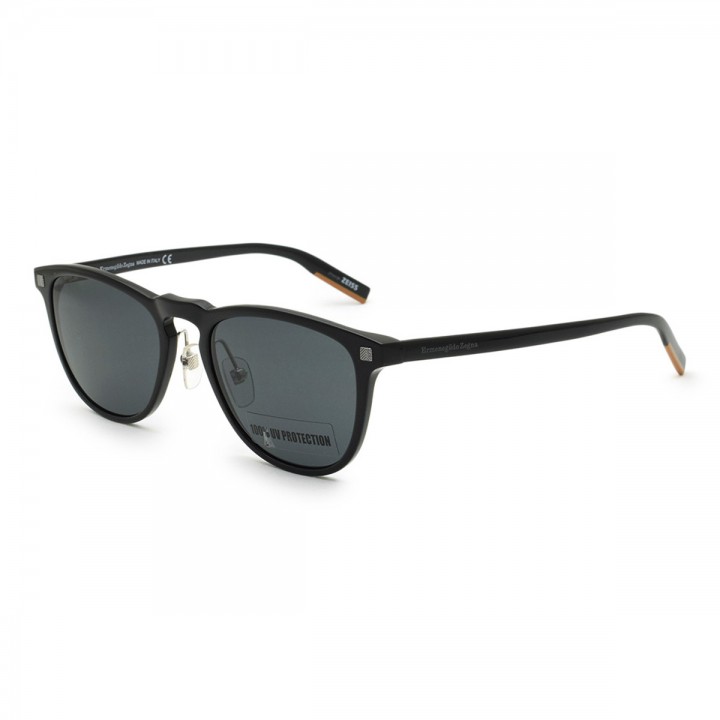 Zegna Sunglasses Unisex Black EZ0182-01A-54