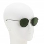 Zegna Sunglasses Unisex Gunmetal EZ0186-14N-53