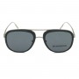Zegna Sunglasses Unisex Black + Gunmetal EZ0187-08A-62