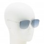 Zegna Sunglasses Men's Silver EZ0188-D-16W-60