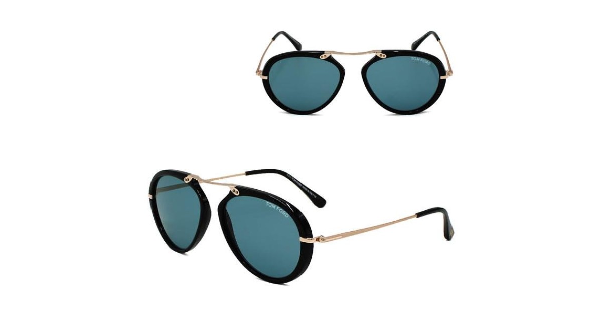 Tom Ford Sunglasses Unisex Black FT0473-01V-53 | Sakurawatches.com