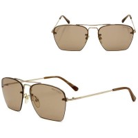 Tom Ford Sunglasses Unisex Gold FT0504-28E-57