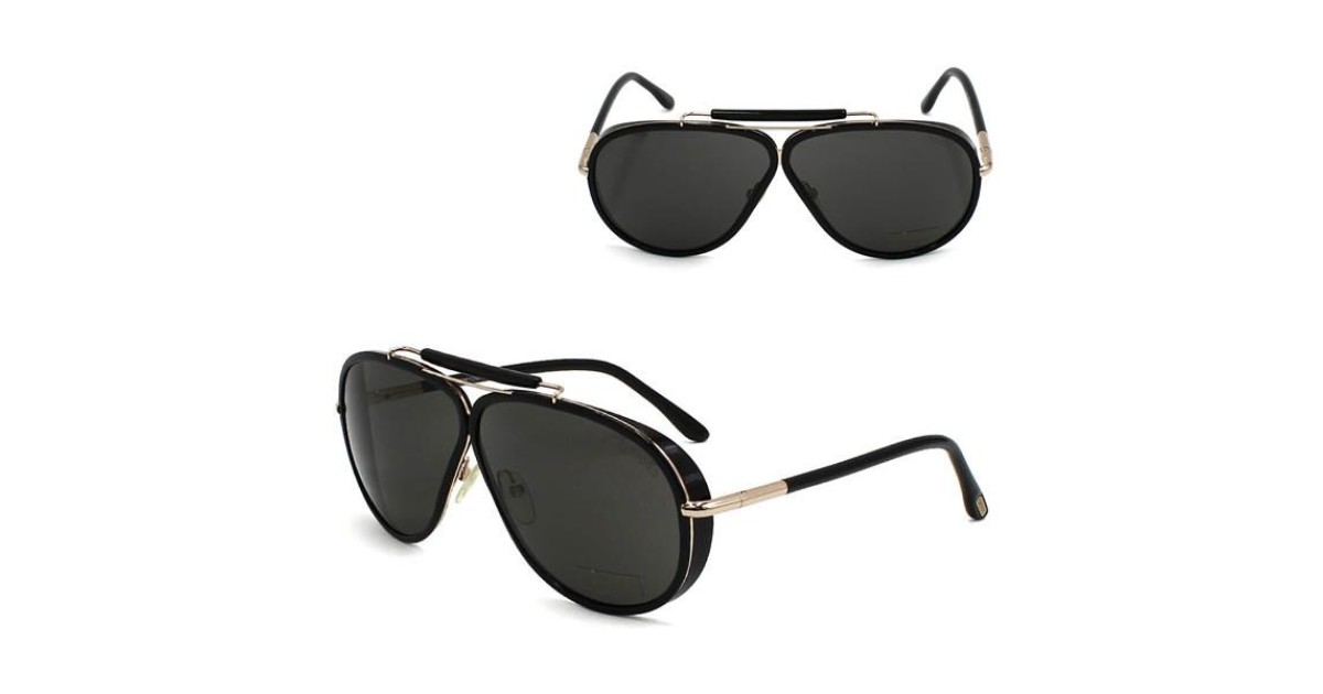 Tom Ford Sunglasses Unisex Black FT0509-01A-65 | Sakurawatches.com