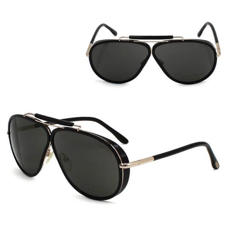 Tom Ford Sunglasses Unisex Black FT0509-01A-65