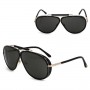 Tom Ford Sunglasses Unisex Black FT0509-01A-65
