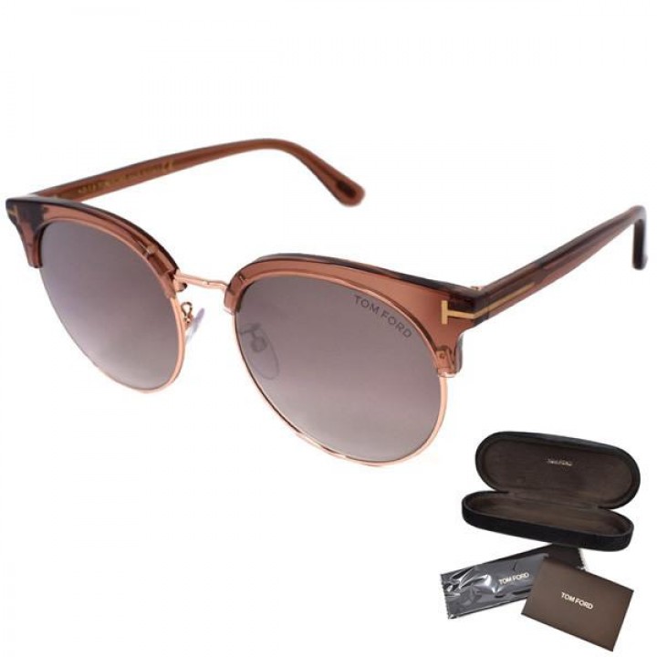 Tom Ford Sunglasses Unisex Pink Brown FT0545-K-45G-56