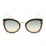 Tom Ford Sunglasses Ladie's Havana + Gold FT0657-53P-62