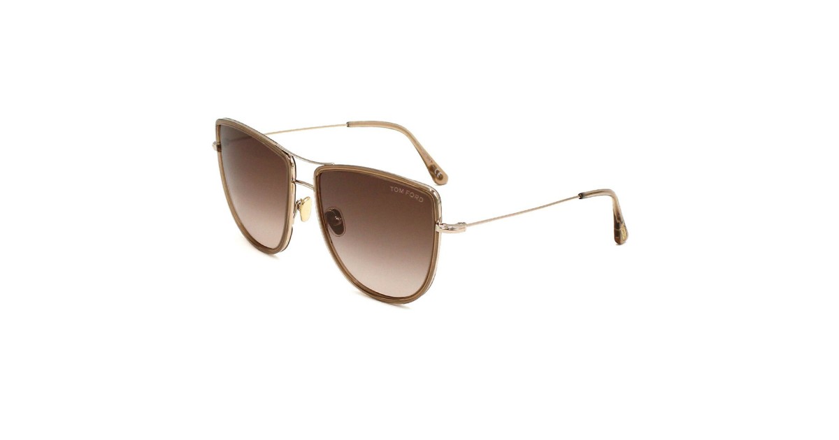 Tom Ford Sunglasses Unisex Brown FT0759-28F-59 | Sakurawatches.com