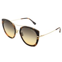 Tom Ford Sunglasses Unisex Havana + Gold FT0760-F-55B-58