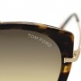 Tom Ford Sunglasses Unisex Havana + Gold FT0760-F-55B-58